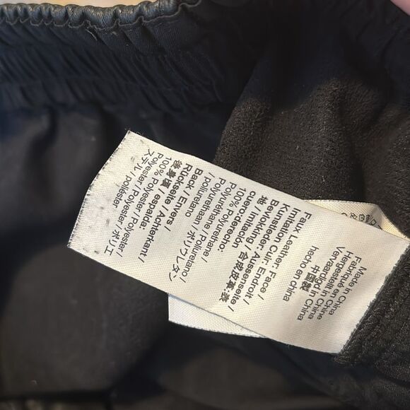 Madewell faux leather pants size 12 - Picture 6 of 6